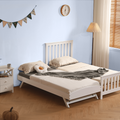 3'0 OXFORD BED WITH TRUNDLE  (2 Boxes)