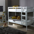 3'0 DURHAM BUNK BED WHITE (2 Boxes)