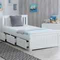 3'0 MISSION BED WHITE (2 Boxes)