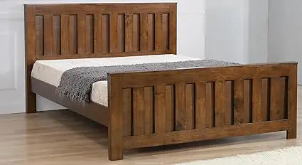 Maxfield Bed Rustic Oak