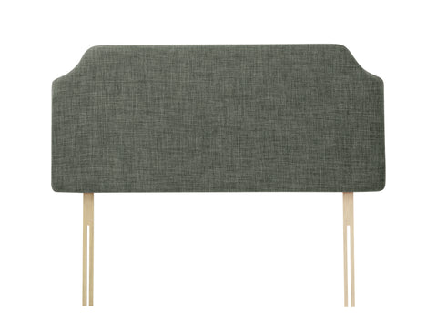 Linen Linoso Charcoal Mayfair Headboard