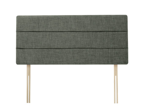 Linen Linoso Charcoal Milan Headboard
