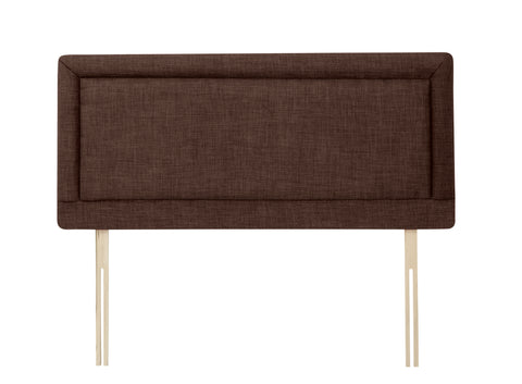 Linen Linoso Chocolate Charlie Headboard