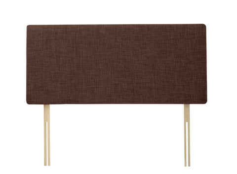 Linen Linoso Chocolate Valencia Headboard
