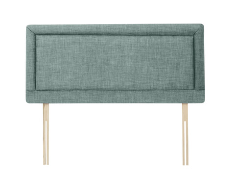 Linen Linoso Duck Egg Charlie Headboard