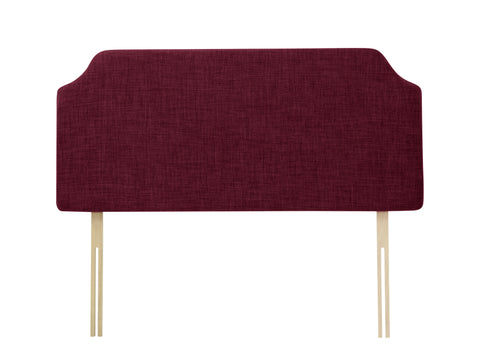 Linen Linoso Plum Mayfair Headboard