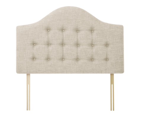Linen Linoso Natural Victor Headboard