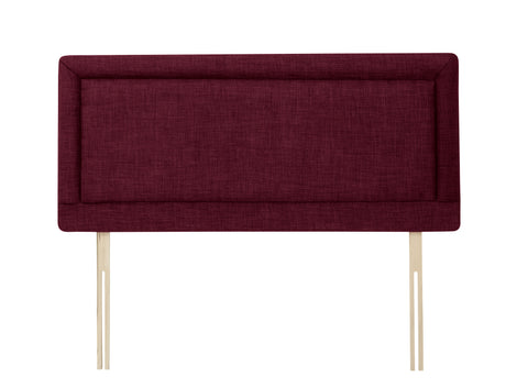Linen Linoso Plum Charlie Headboard