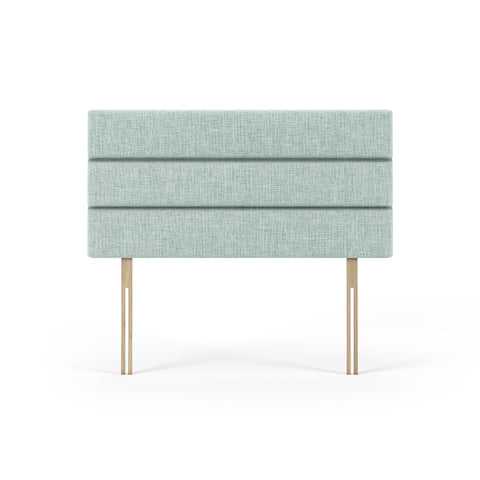 Linen Linoso Duck Egg Milan Headboard