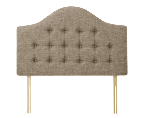Linen Linoso Slate Victor Headboard