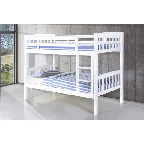 Ashbrook Solid Wood Bunk Bed Grey