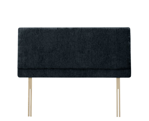 Chenille Maurice Black Madrid Headboard