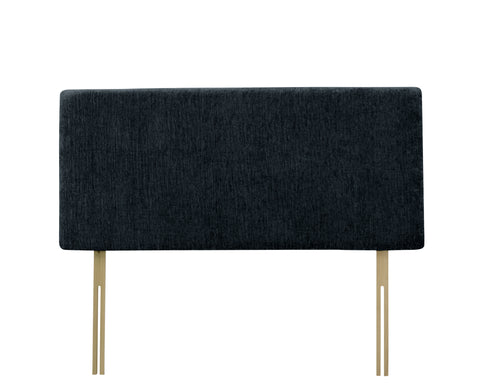 Chenille Maurice Black Valencia Headboard