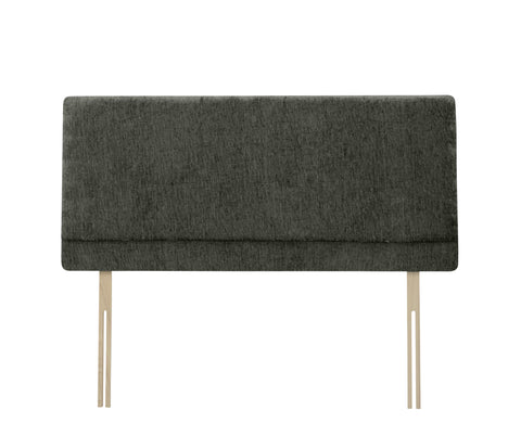 Chenille Maurice Charcoal Madrid Headboard