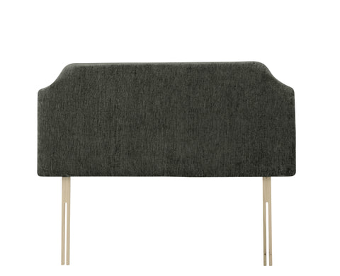 Chenille Maurice Charcoal Mayfair Headboard