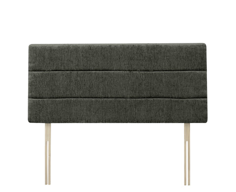 Chenille Maurice Charcoal Milan Headboard