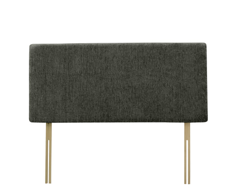 Chenille Maurice Charcoal Valencia Headboard