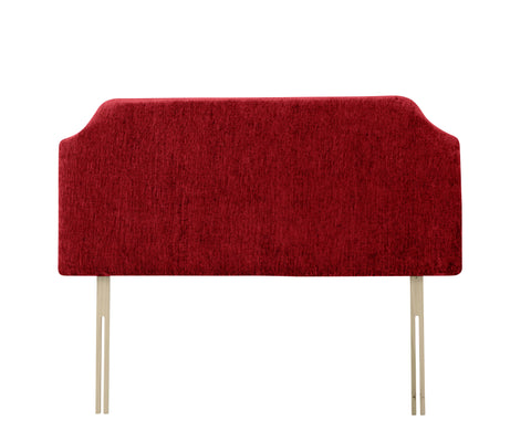 Chenille Maurice Red Mayfair Headboard