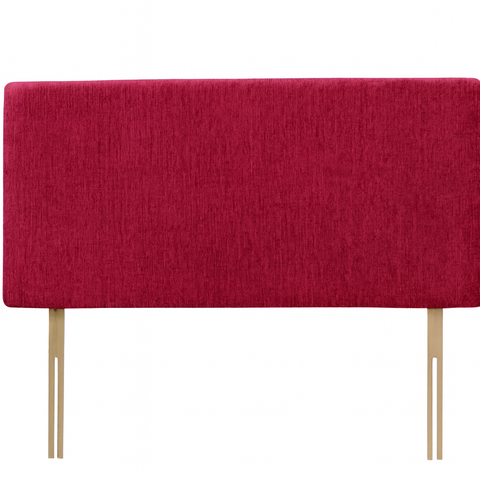 Chenille Maurice Raspberry Valencia Headboard
