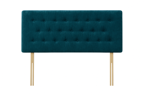 Chenille Maurice Teal Lona Headboard
