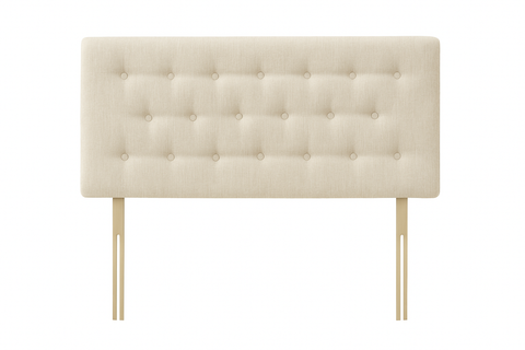 Chenille Maurice Cream Lona Headboard