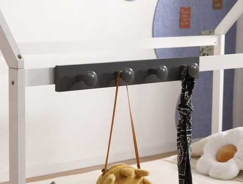 COAT HOOK GREY (SINGLE)