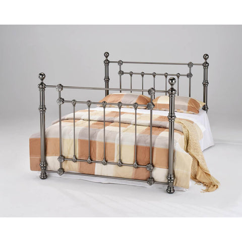 Elanor Black Nickel Bed