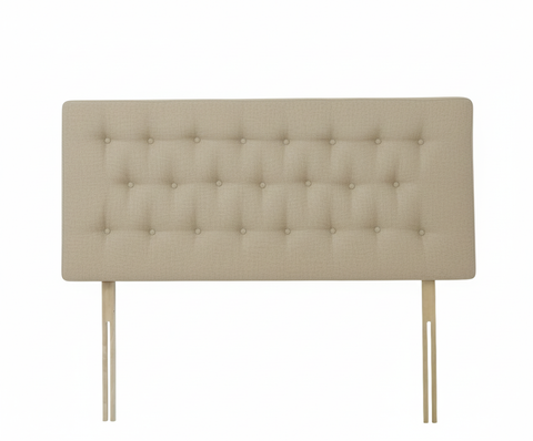 Linen Linoso Natural Lona Headboard