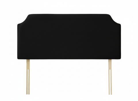 Suede Black Mayfair Headboard