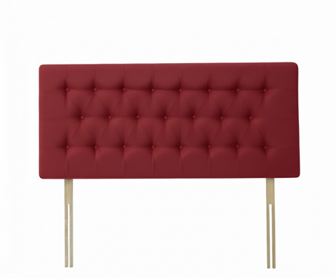 Suede Red Lona Headboard