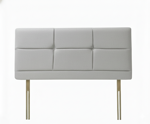 Suede Silver Bryher Headboard