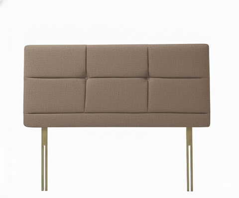 Suede Cappuccino Bryher Headboard