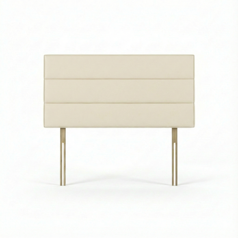 Faux Leather Malaga Cream Milan Headboard