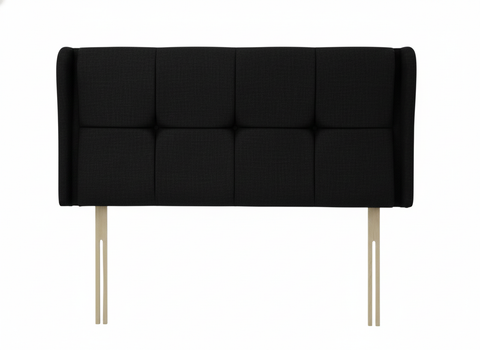 Linen Linoso Black Luxor Headboard