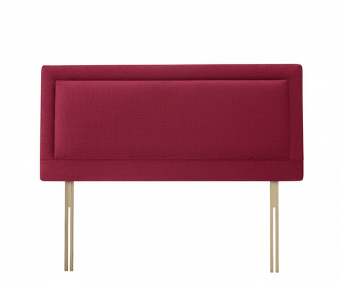 Chenille Maurice Raspberry Charlie Headboard