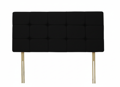 Linen Linoso Black Pearl Headboard