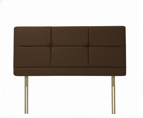 Linen Linoso Chocolate Bryher Headboard