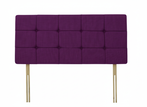 Linen Linoso Orchid Pearl Headboard