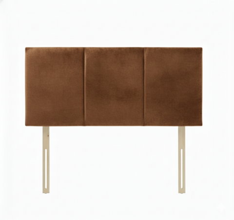 Naples Velvet Mink Tulip Headboard