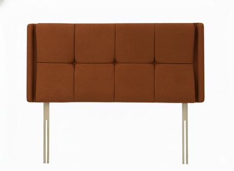 Suede Cappuccino Luxor Headboard