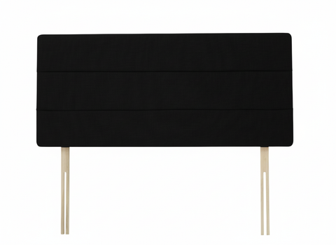 Linen Linoso Black Milan Headboard