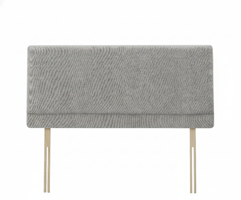 Chenille Maurice Silver Madrid Headboard