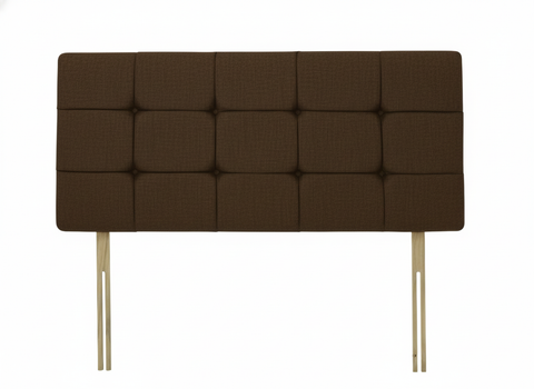 Linen Linoso Chocolate Pearl Headboard