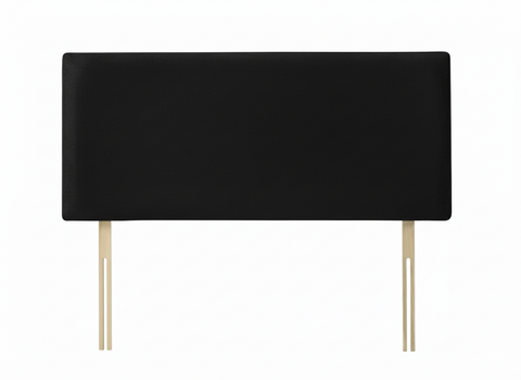 Suede Black Valencia Headboard