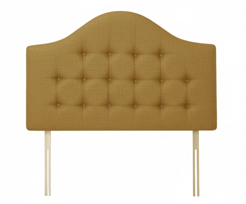 Linen Linoso Gold Victor Headboard