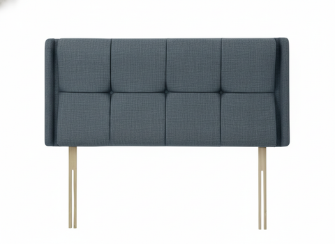 Linen Linoso Slate Luxor Headboard