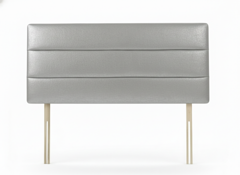 Suede Silver Milan Headboard