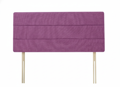 Linen Linoso Orchid Milan Headboard