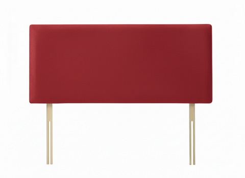 Suede Red Valencia Headboard
