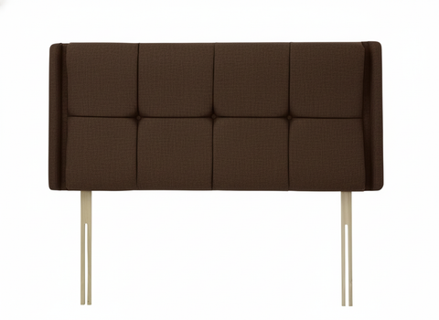 Linen Linoso Chocolate Luxor Headboard